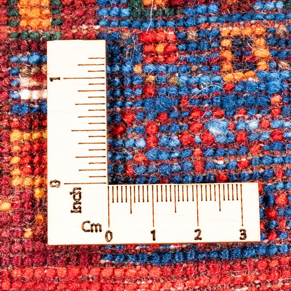 Gabbeh Tapijt - Loribaft Perzisch - Koninklijke vierkant  - 123 x 110 cm - veelkleurig