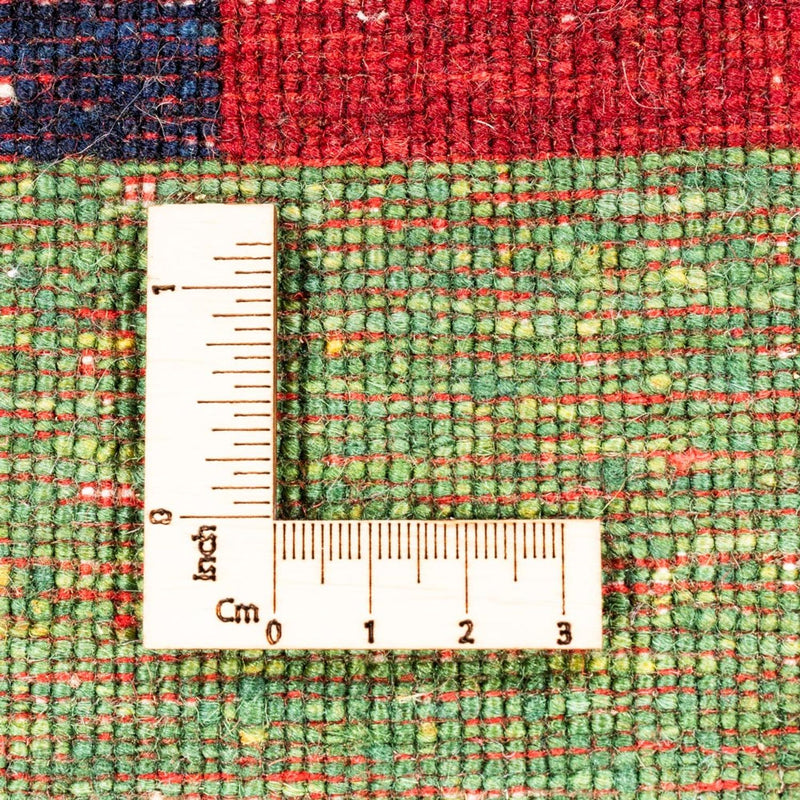 Gabbeh Tapijt - Loribaft Perzisch - Koninklijke vierkant  - 129 x 120 cm - veelkleurig