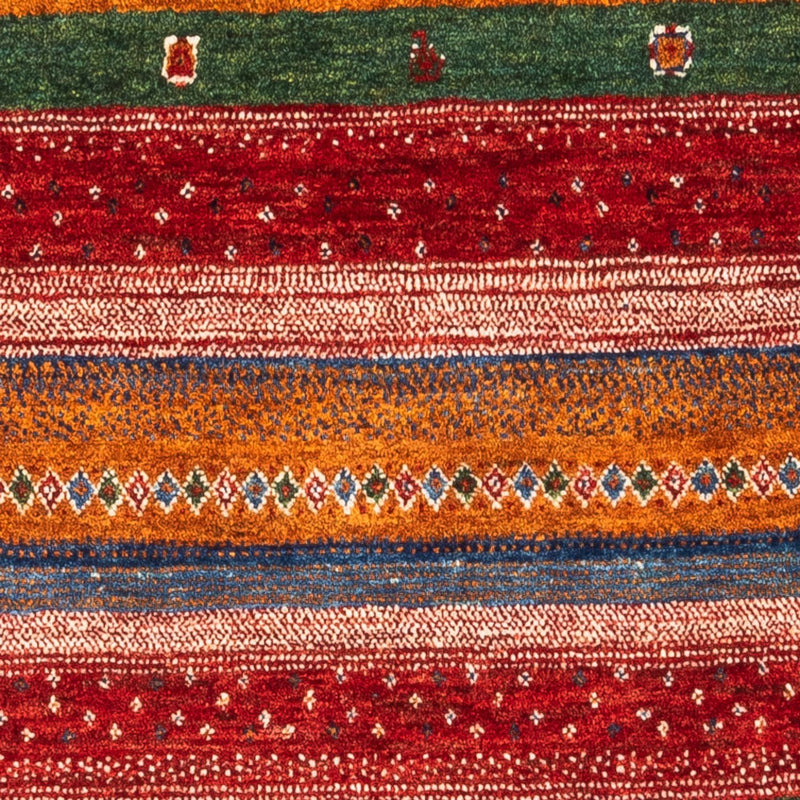 Gabbeh Tapijt - Loribaft Perzisch - Koninklijke - 135 x 85 cm - veelkleurig