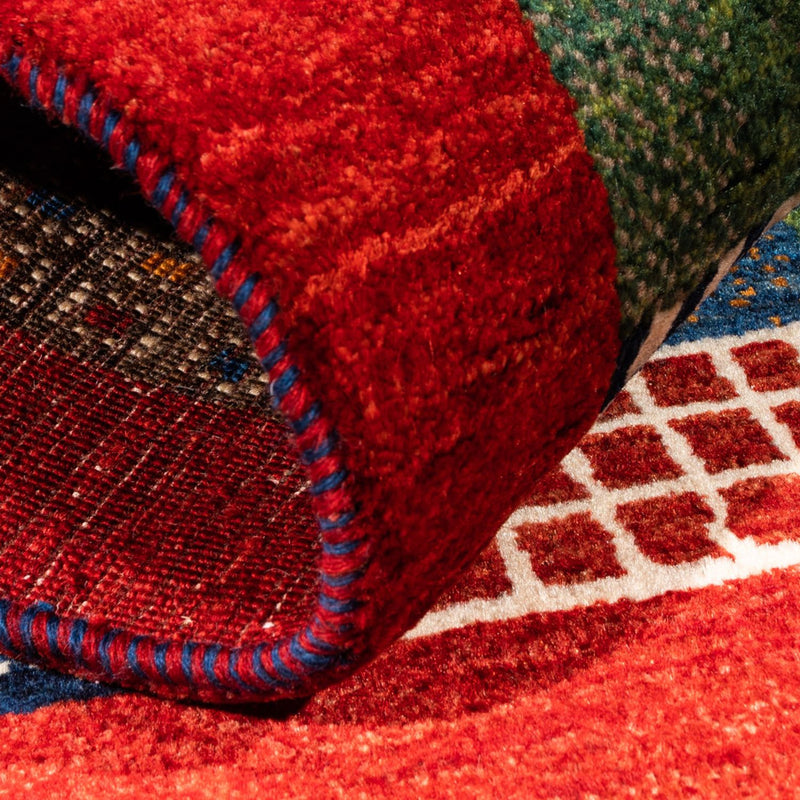 Gabbeh Tapijt - Loribaft Perzisch - Koninklijke - 125 x 80 cm - veelkleurig