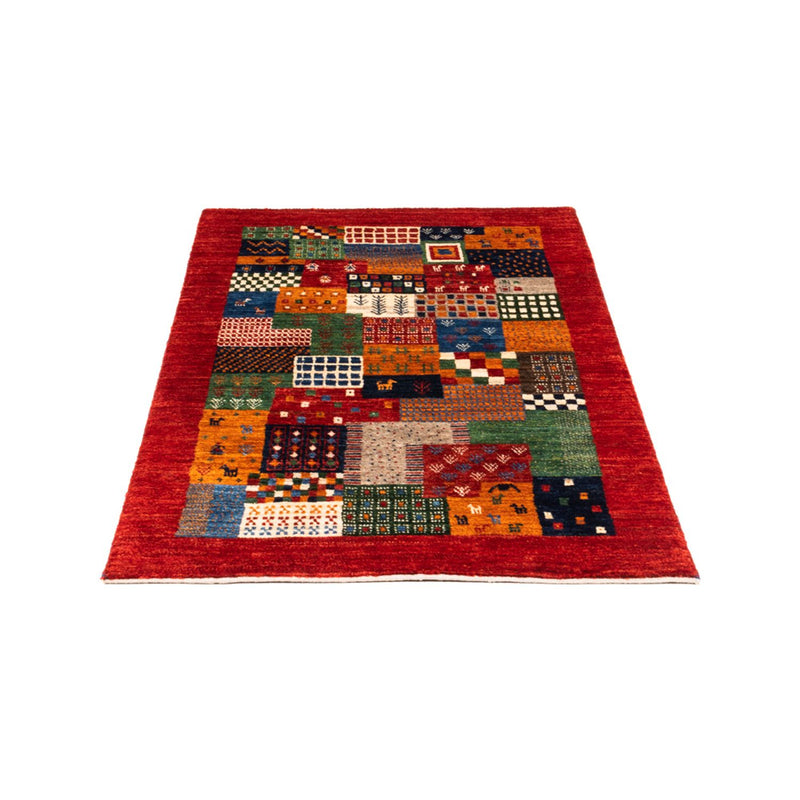 Gabbeh Tapijt - Loribaft Perzisch - Koninklijke - 125 x 80 cm - veelkleurig