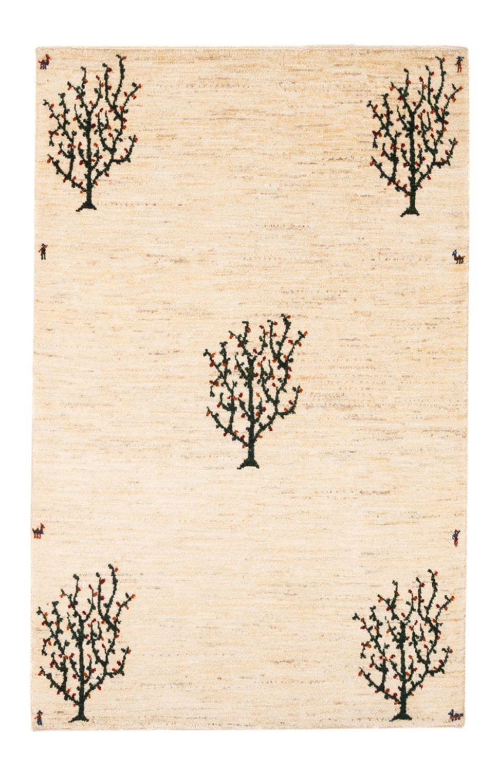 Gabbeh Tapijt - Loribaft Perzisch - Koninklijke - 128 x 84 cm - veelkleurig