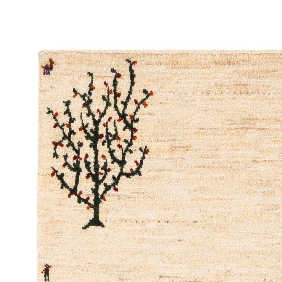 Gabbeh Tapijt - Loribaft Perzisch - Koninklijke - 128 x 84 cm - veelkleurig