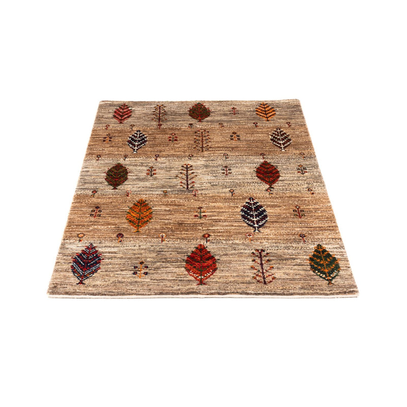 Gabbeh Tapijt - Loribaft Perzisch - Koninklijke - 133 x 83 cm - grijs