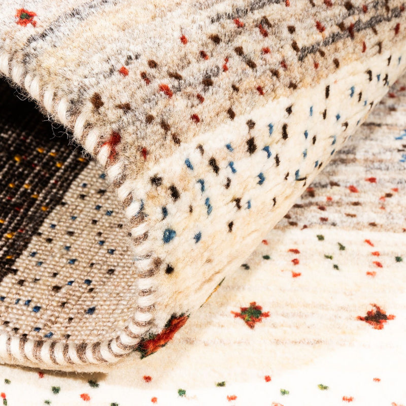 Gabbeh Tapijt - Loribaft Perzisch - Koninklijke - 121 x 84 cm - veelkleurig