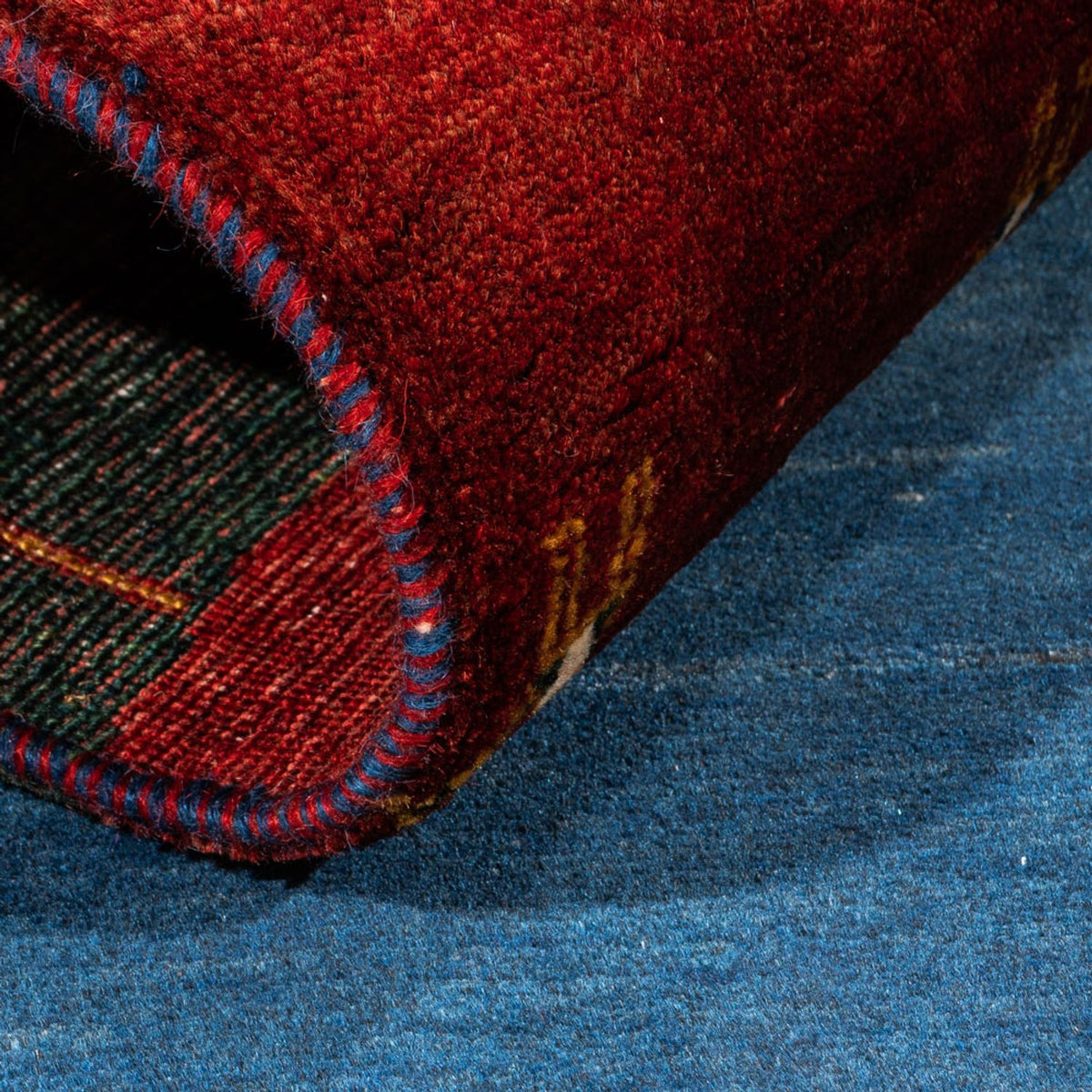 Gabbeh Tapijt - Loribaft Perzisch - Koninklijke - 122 x 83 cm - veelkleurig