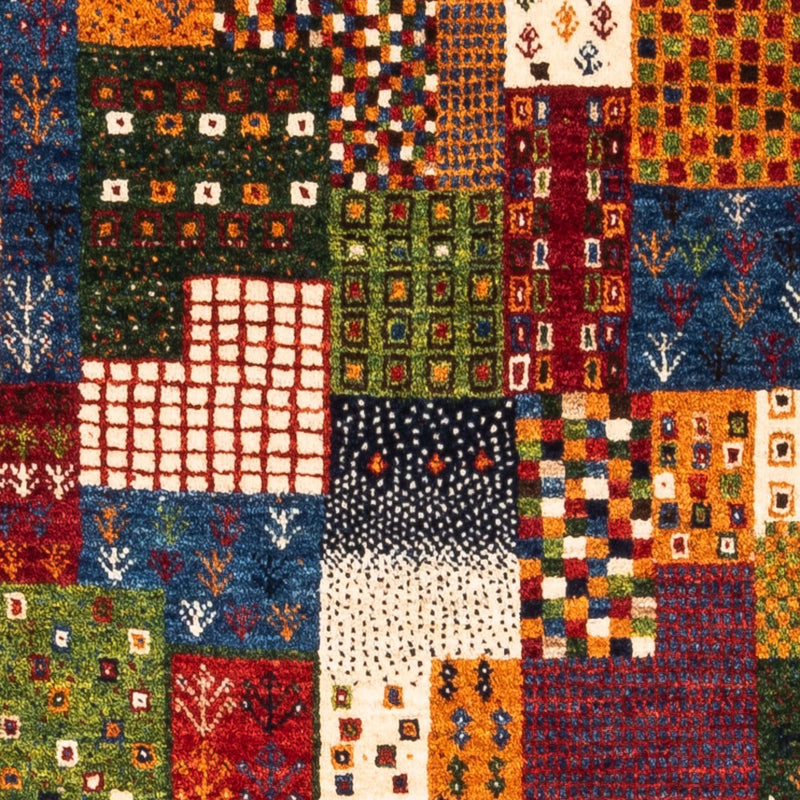 Gabbeh Tapijt - Loribaft Perzisch - Koninklijke - 137 x 85 cm - veelkleurig