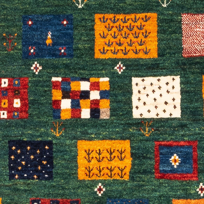 Gabbeh Tapijt - Loribaft Perzisch - Koninklijke - 125 x 80 cm - veelkleurig