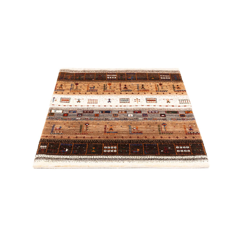 Gabbeh Tapijt - Loribaft Perzisch - Koninklijke - 124 x 85 cm - veelkleurig