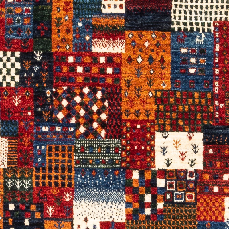 Gabbeh Tapijt - Loribaft Perzisch - Koninklijke - 133 x 83 cm - veelkleurig