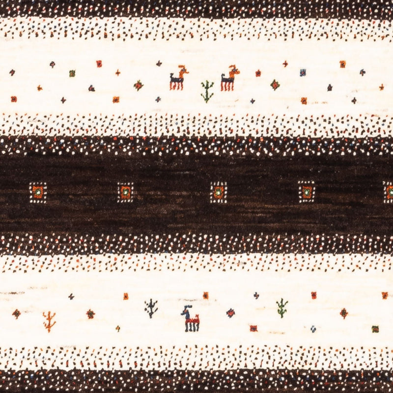 Gabbeh Tapijt - Loribaft Perzisch - Koninklijke - 136 x 84 cm - veelkleurig