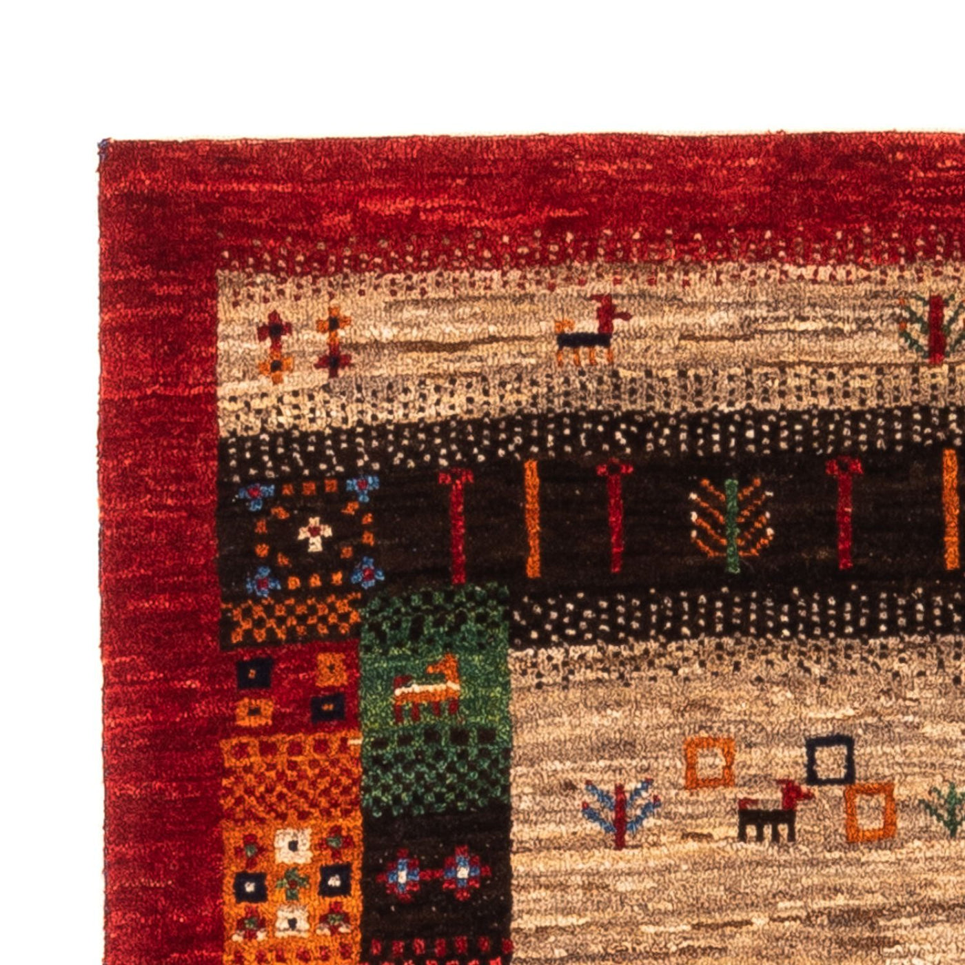 Loribaft Tapijt 125x87cm - Perserteppich Wollteppich