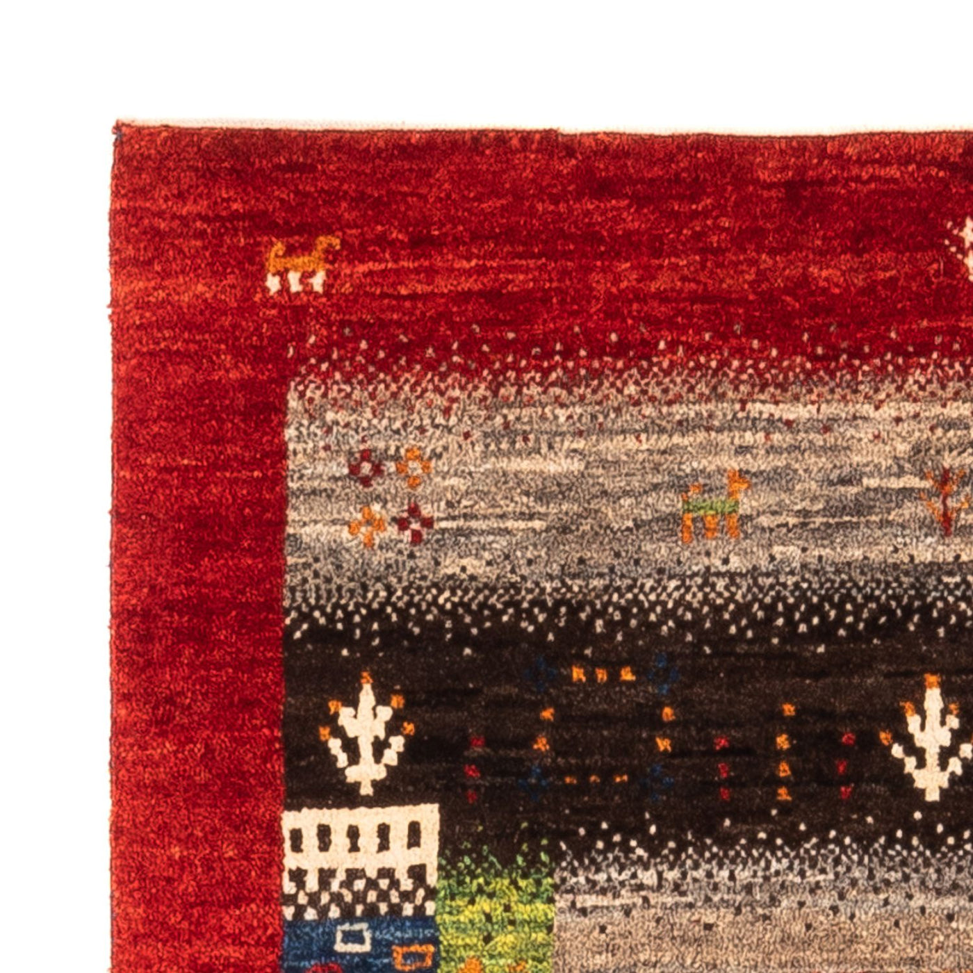 Loribaft Tapijt 128x80cm - Perserteppich Wollteppich