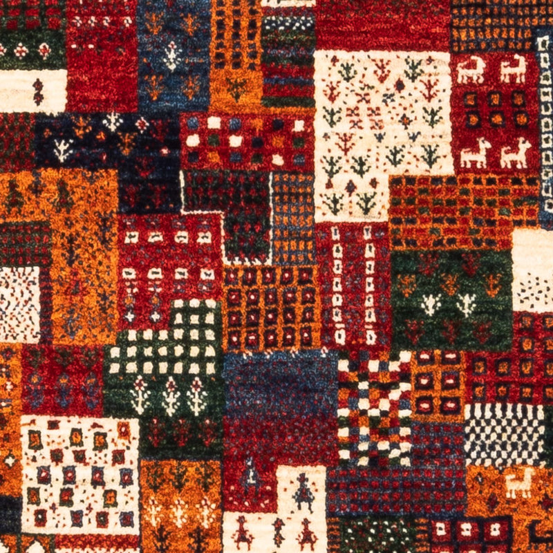 Gabbeh Tapijt - Loribaft Perzisch - Koninklijke - 120 x 85 cm - veelkleurig