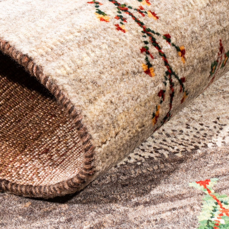 Gabbeh Tapijt - Loribaft Perzisch - Koninklijke - 130 x 84 cm - veelkleurig