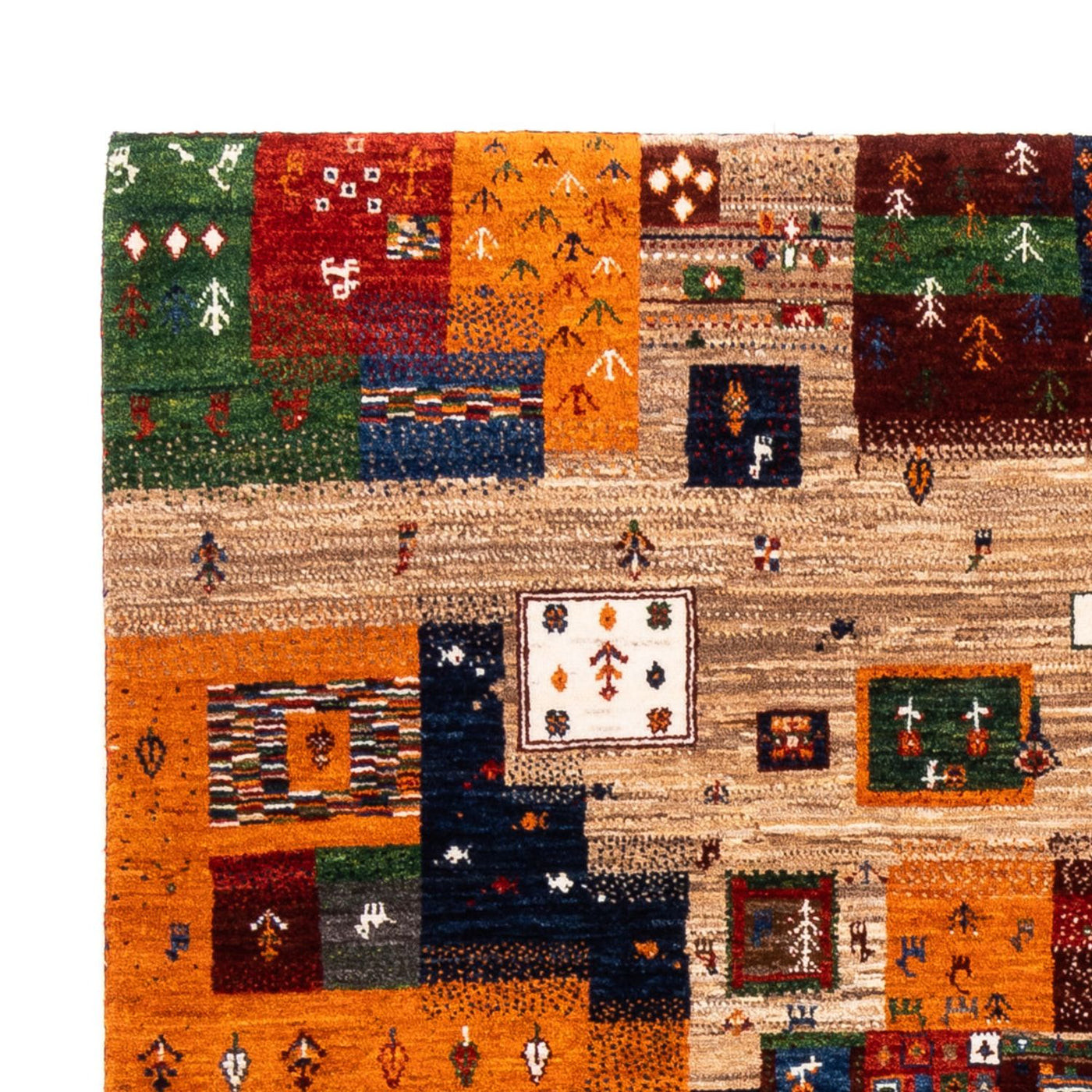 Loribaft Tapijt 192x152cm - Perserteppich Wollteppich