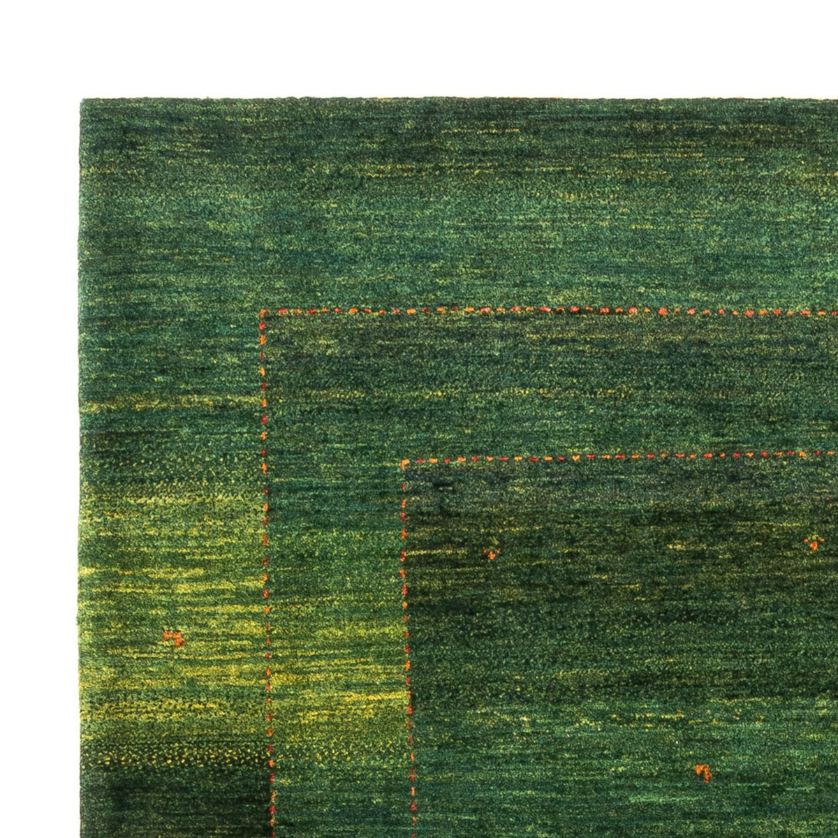 Gabbeh Tapijt - Loribaft Perzisch - 191 x 153 cm - groen