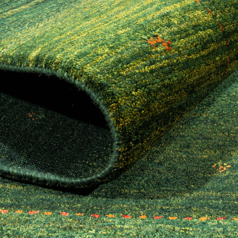 Gabbeh Tapijt - Loribaft Perzisch - 191 x 153 cm - groen