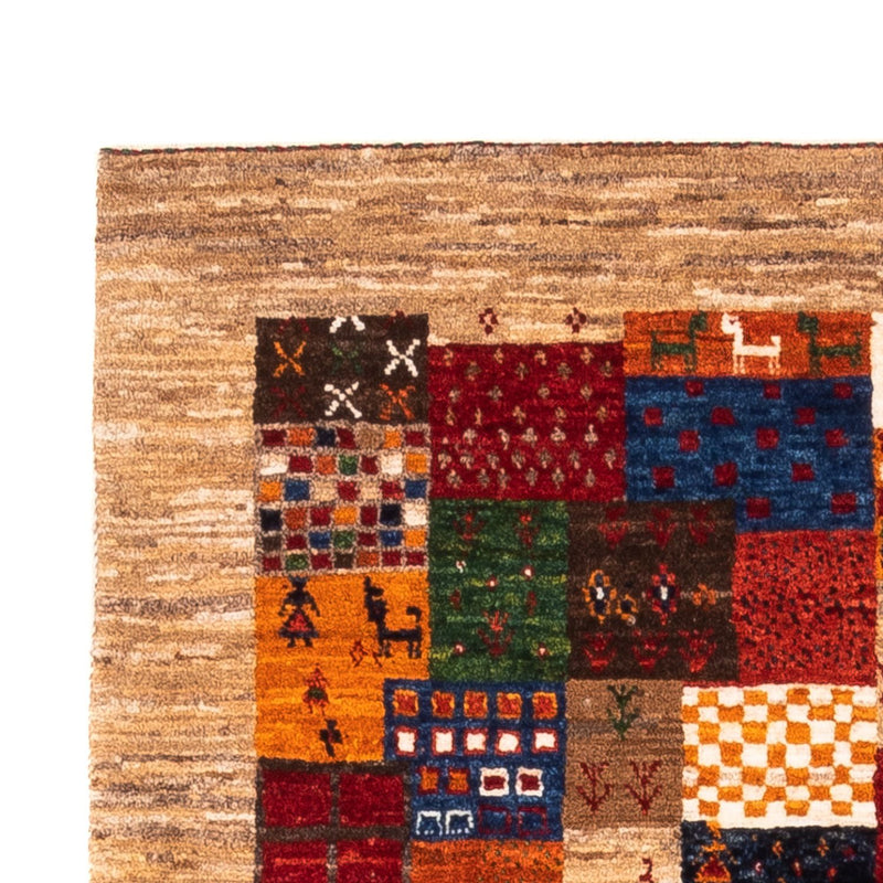 Gabbeh Tapijt - Loribaft Perzisch - Koninklijke - 145 x 89 cm - veelkleurig