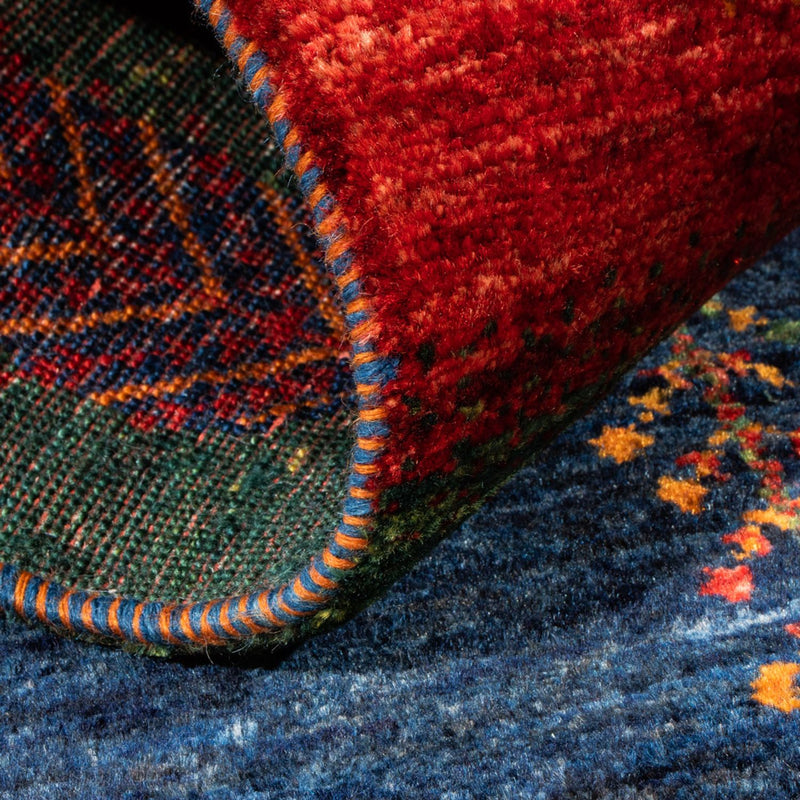 Gabbeh Tapijt - Loribaft Perzisch - Koninklijke - 138 x 84 cm - veelkleurig