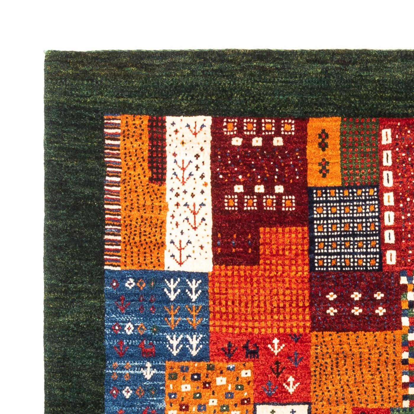 Loribaft Tapijt 130x122cm - Perserteppich Wollteppich