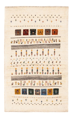 Gabbeh Tapijt - Loribaft Perzisch - Koninklijke - 122 x 78 cm - crème