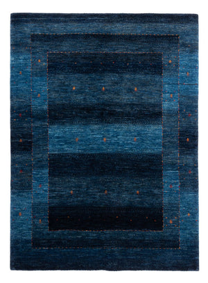 Gabbeh Tapijt - Loribaft Perzisch - 202 x 154 cm - blauw