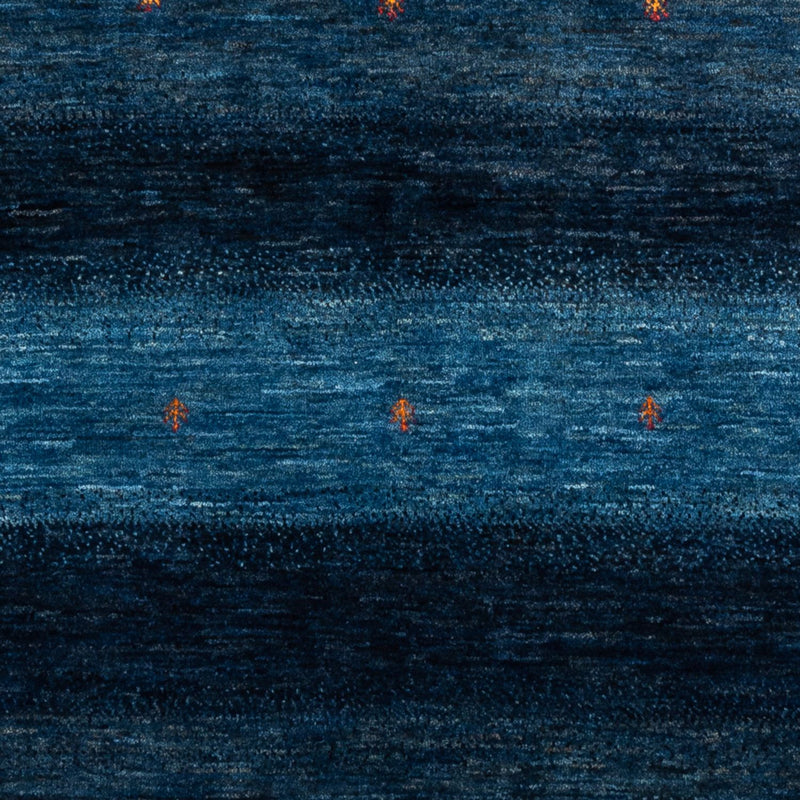 Gabbeh Tapijt - Loribaft Perzisch - 202 x 154 cm - blauw