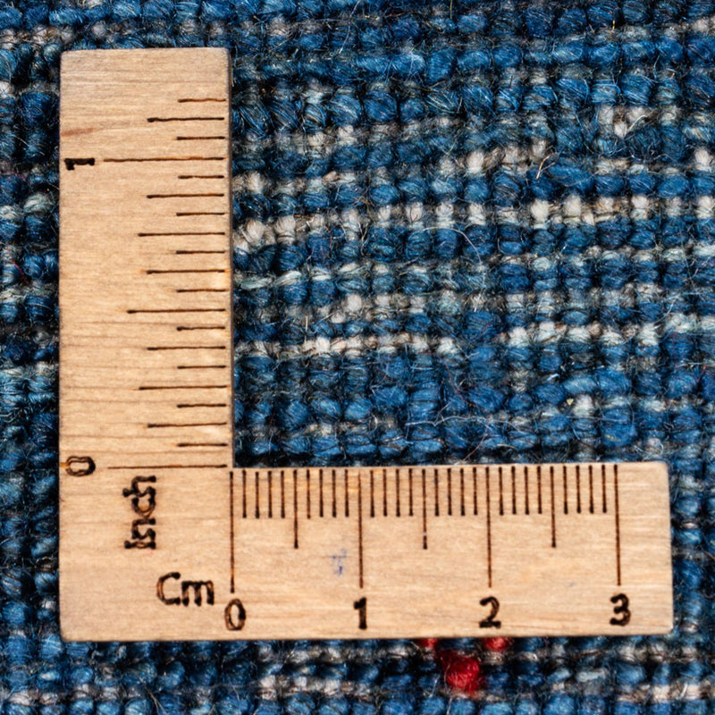 Gabbeh Tapijt - Loribaft Perzisch - 202 x 154 cm - blauw