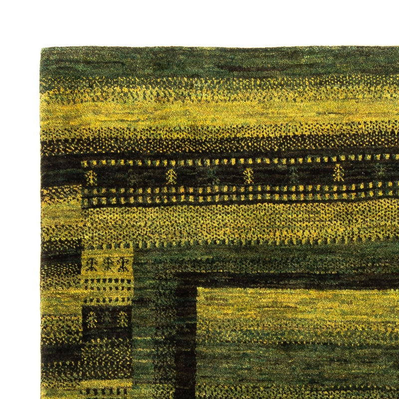 Gabbeh Tapijt - Loribaft Perzisch - Koninklijke - 199 x 154 cm - groen