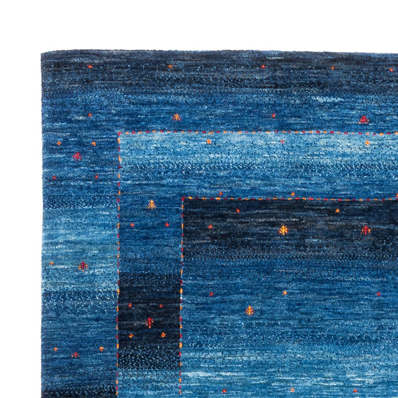 Gabbeh Tapijt - Loribaft Perzisch - 215 x 152 cm - blauw