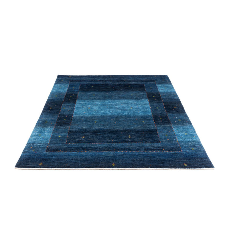 Gabbeh Tapijt - Loribaft Perzisch - 213 x 144 cm - blauw