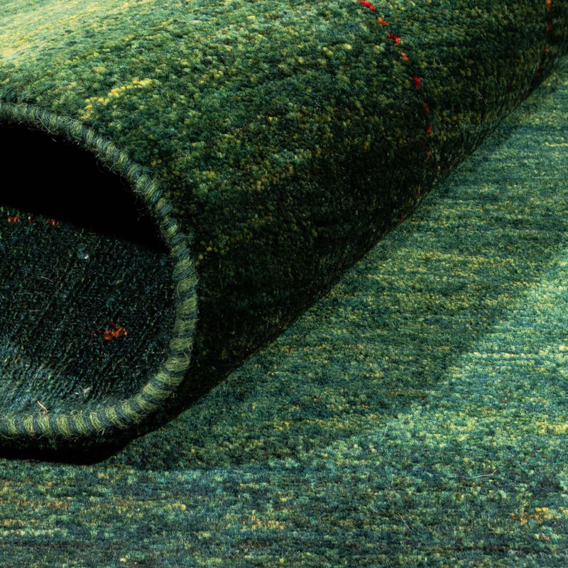 Gabbeh Tapijt - Loribaft Perzisch - 197 x 135 cm - groen