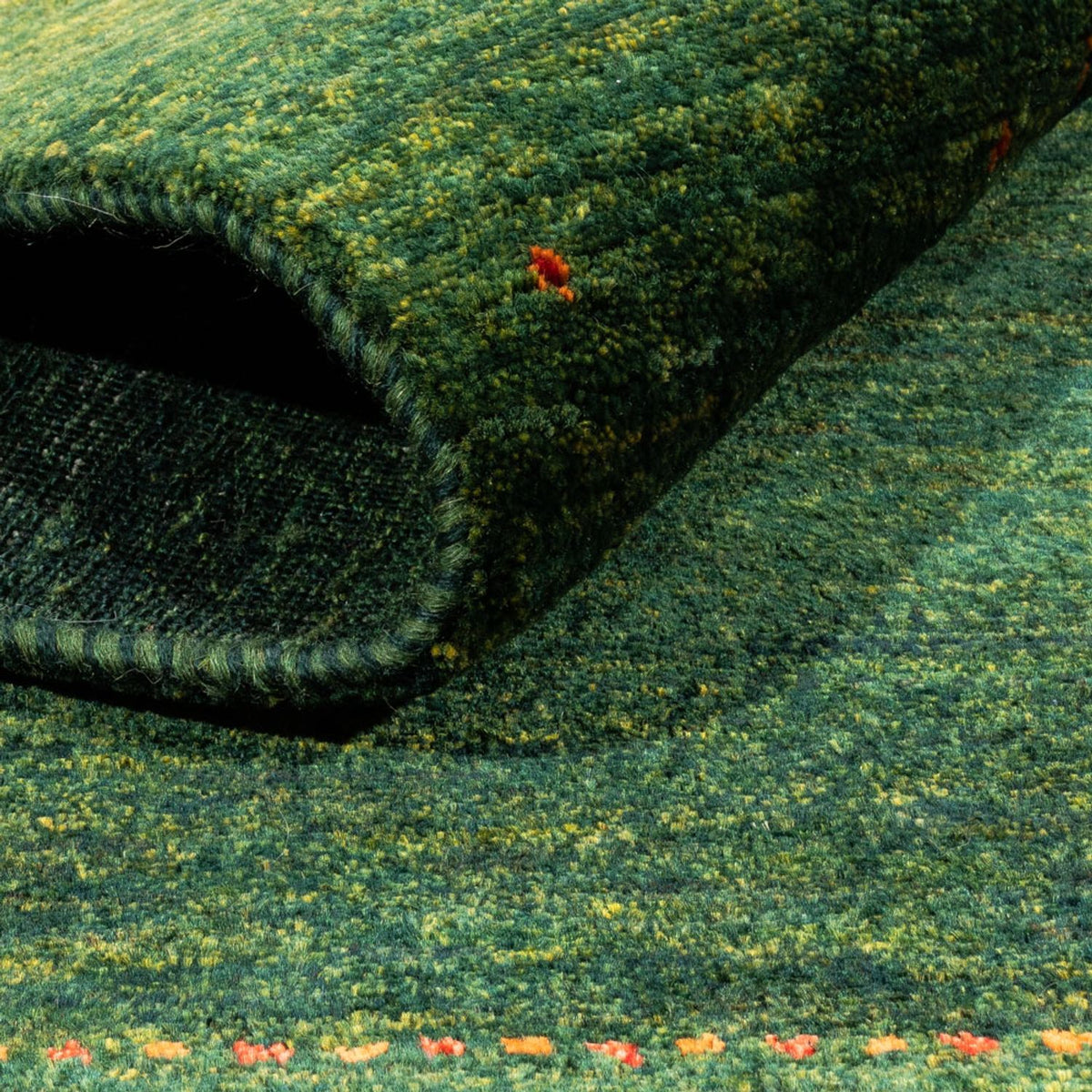 Gabbeh Tapijt - Loribaft Perzisch - 200 x 160 cm - groen