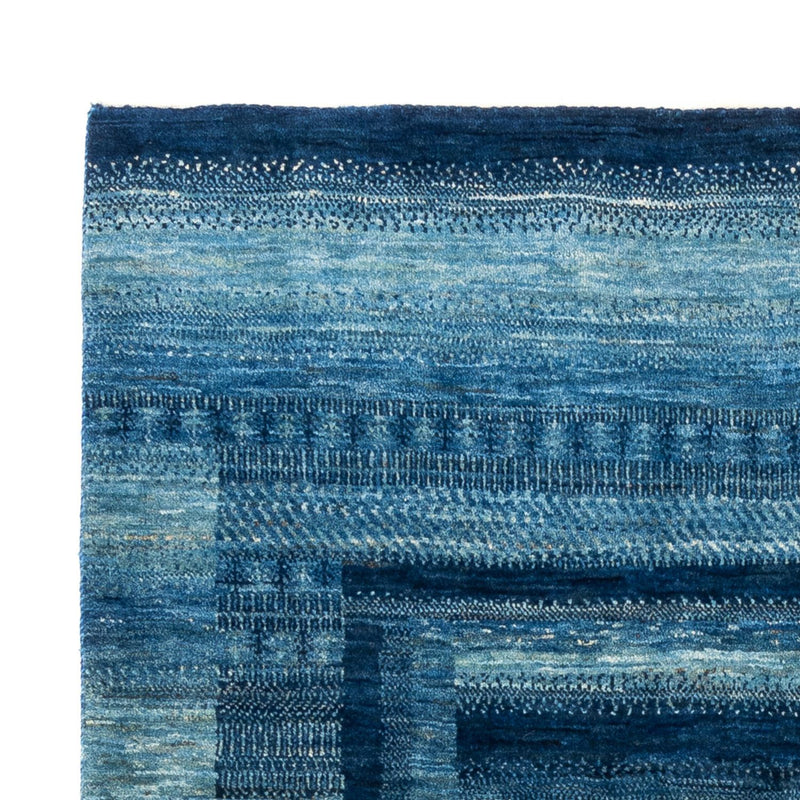 Gabbeh Tapijt - Loribaft Perzisch - Koninklijke - 198 x 158 cm - blauw