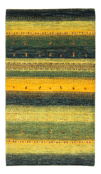 Gabbeh Tapijt - Loribaft Perzisch - Koninklijke - 133 x 82 cm - groen