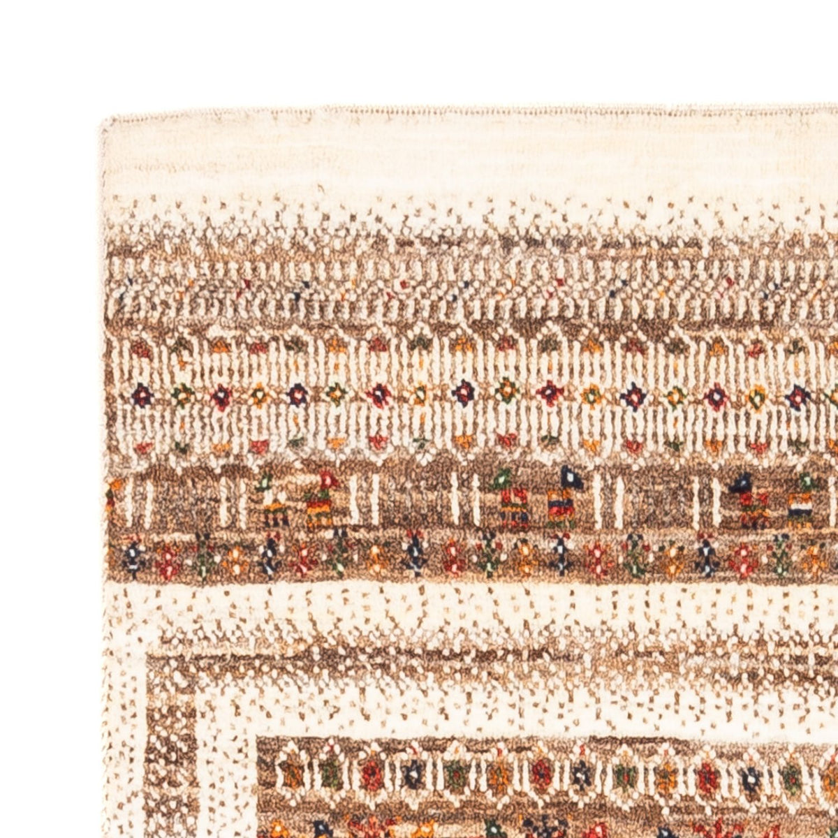 Gabbeh Tapijt - Loribaft Perzisch - Koninklijke - 136 x 84 cm - veelkleurig