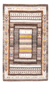 Gabbeh Tapijt - Loribaft Perzisch - Koninklijke - 158 x 100 cm - veelkleurig