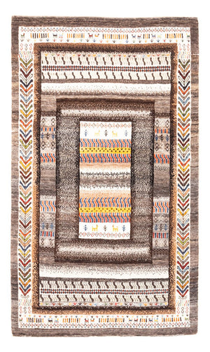 Gabbeh Tapijt - Loribaft Perzisch - Koninklijke - 158 x 100 cm - veelkleurig