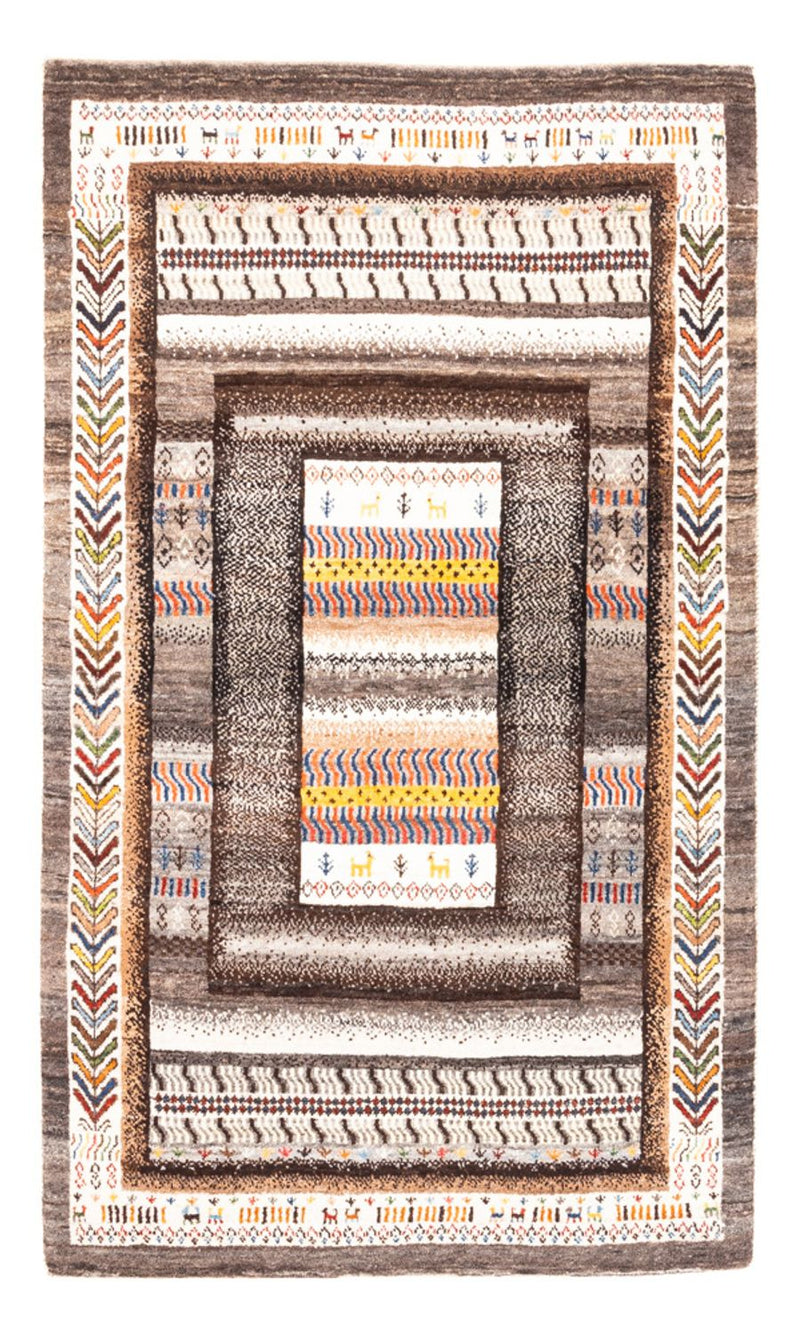 Gabbeh Tapijt - Loribaft Perzisch - Koninklijke - 158 x 100 cm - veelkleurig