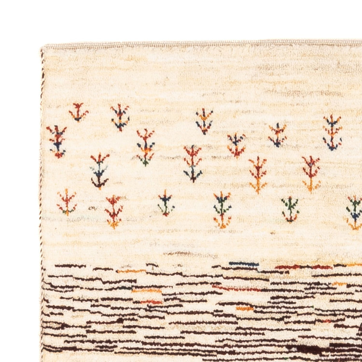 Gabbeh Tapijt - Loribaft Perzisch - Koninklijke - 120 x 83 cm - veelkleurig