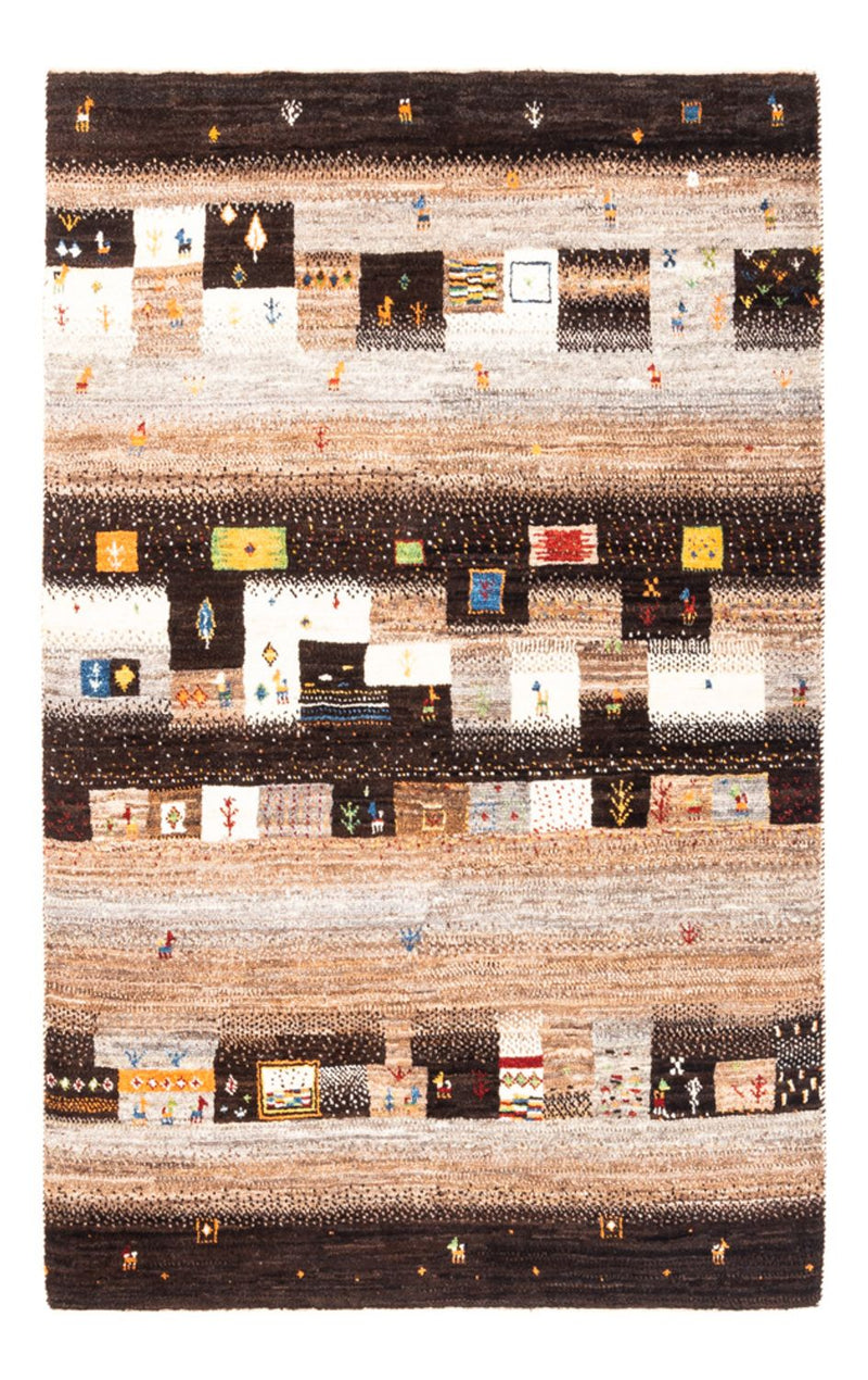 Gabbeh Tapijt - Loribaft Perzisch - Koninklijke - 157 x 106 cm - veelkleurig