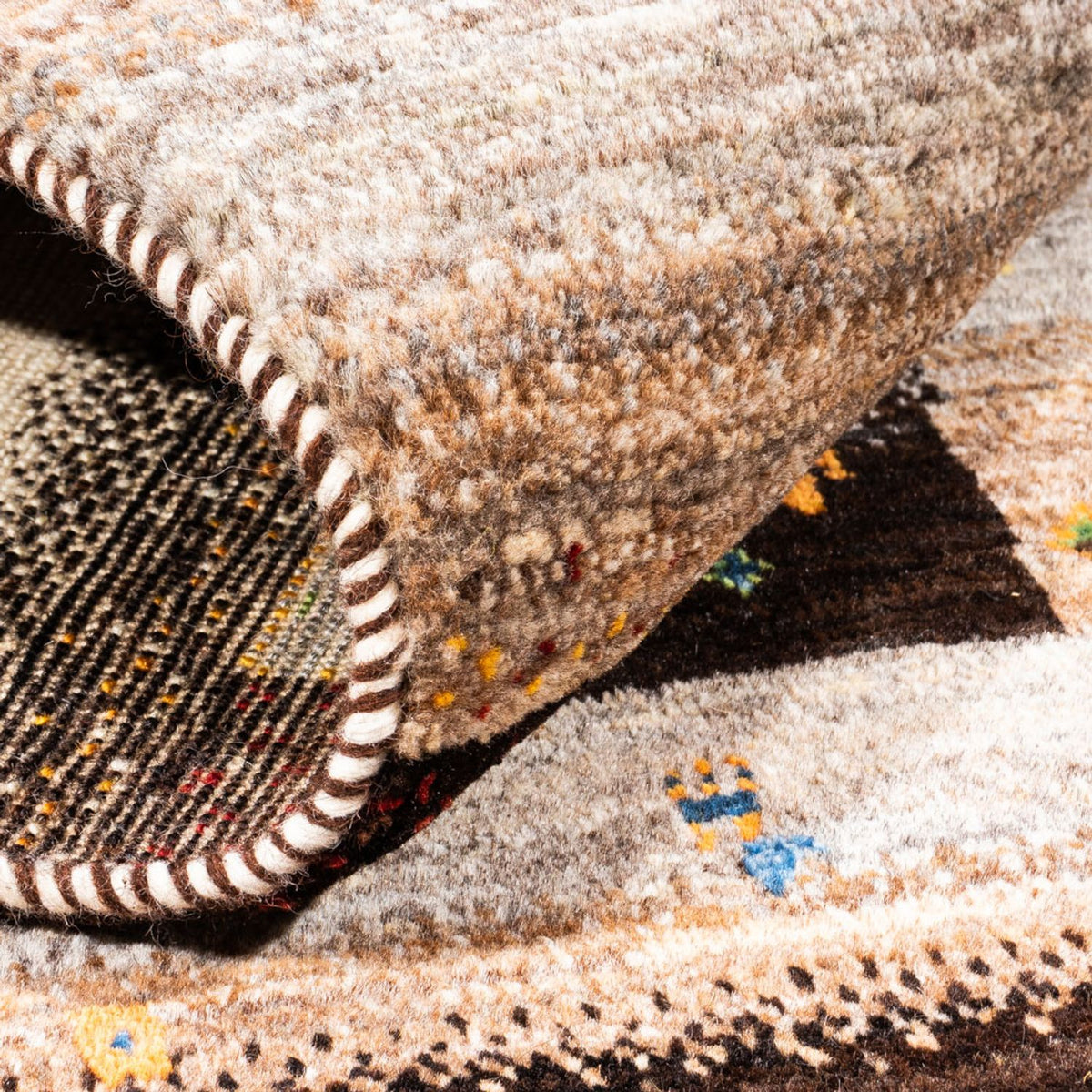 Gabbeh Tapijt - Loribaft Perzisch - Koninklijke - 157 x 106 cm - veelkleurig