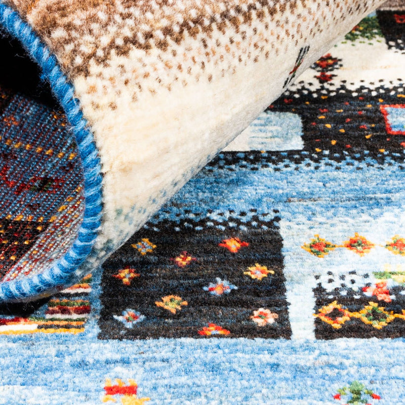 Gabbeh Tapijt - Loribaft Perzisch - Koninklijke - 162 x 106 cm - veelkleurig