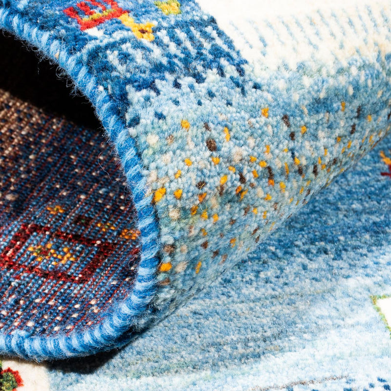 Gabbeh Tapijt - Loribaft Perzisch - Koninklijke - 154 x 103 cm - veelkleurig