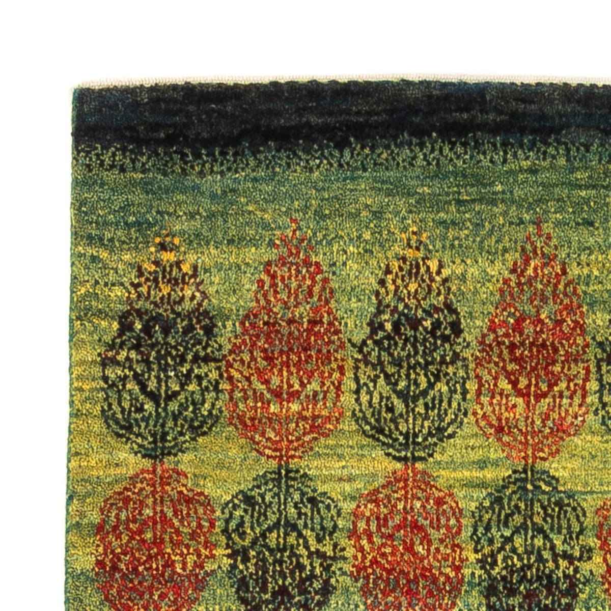 Gabbeh Tapijt - Loribaft Perzisch - Koninklijke - 138 x 87 cm - veelkleurig