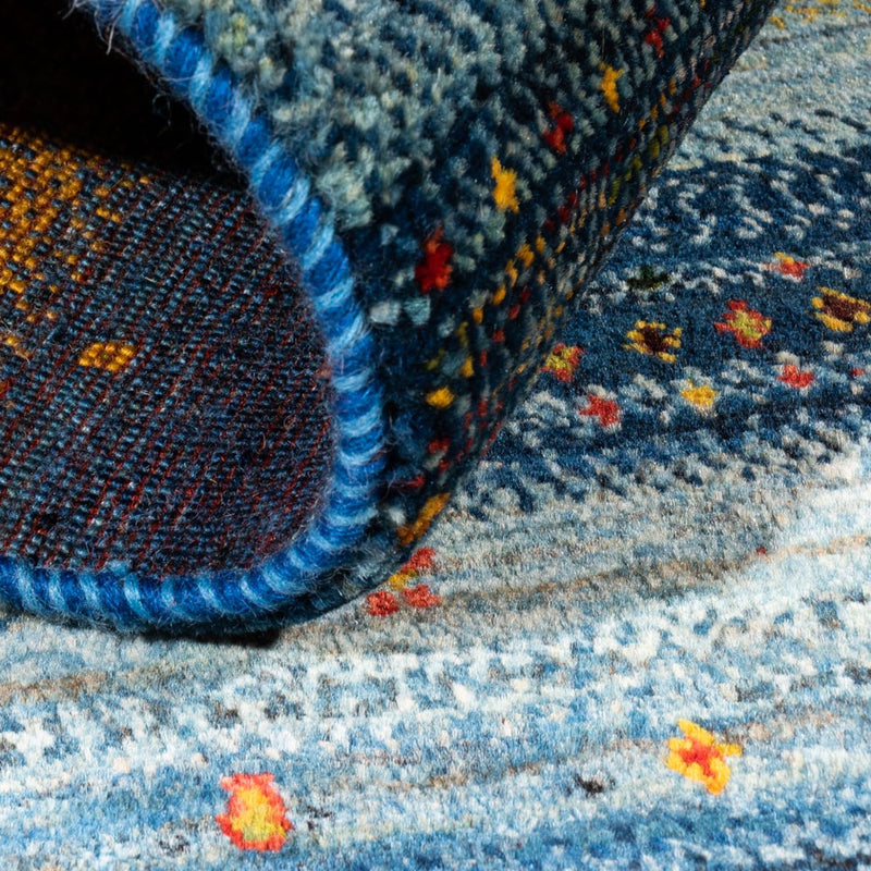 Gabbeh Tapijt - Loribaft Perzisch - Koninklijke - 130 x 88 cm - veelkleurig