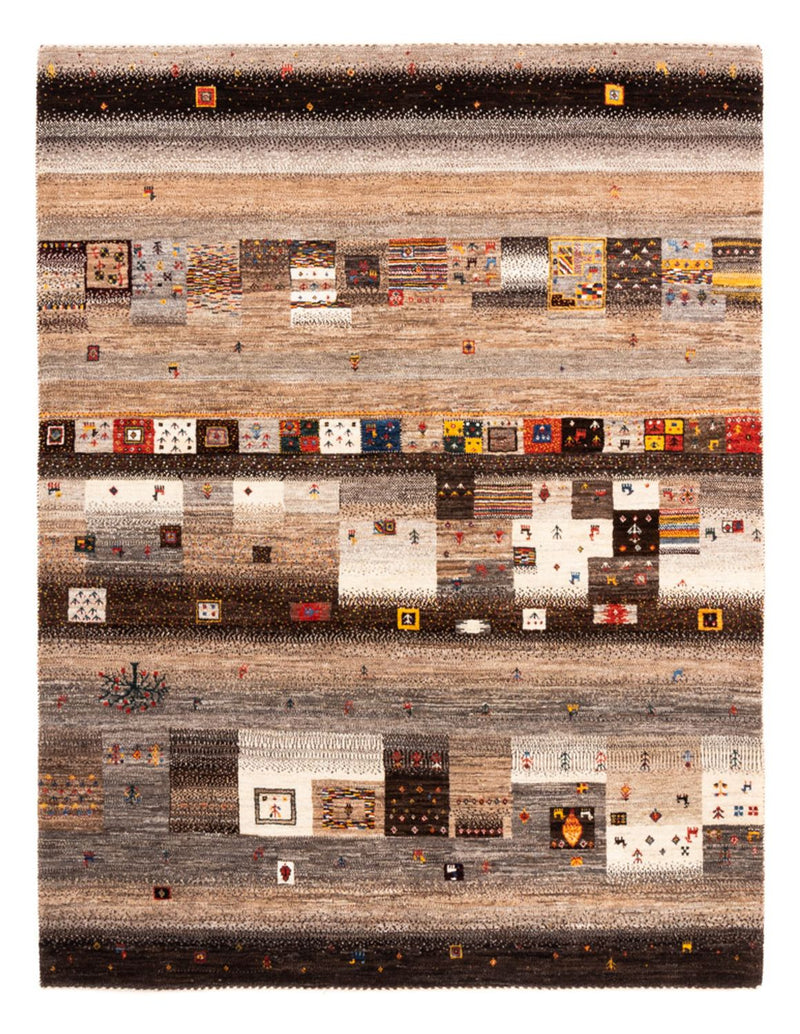 Gabbeh Tapijt - Loribaft Perzisch - Koninklijke - 202 x 153 cm - veelkleurig