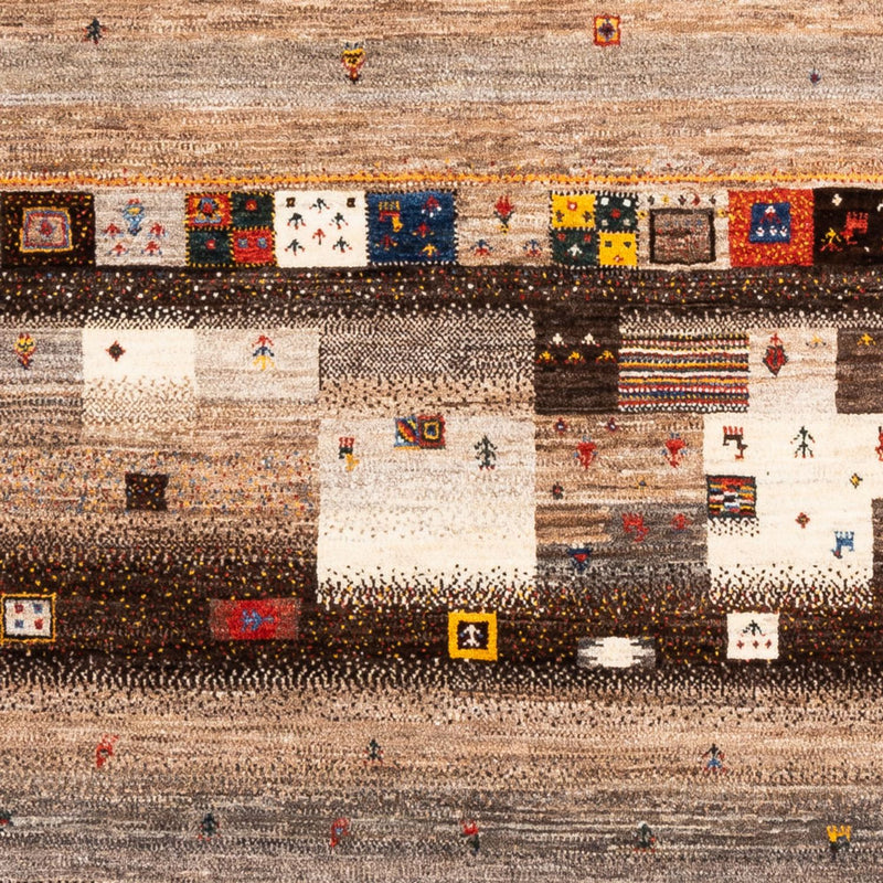 Gabbeh Tapijt - Loribaft Perzisch - Koninklijke - 202 x 153 cm - veelkleurig