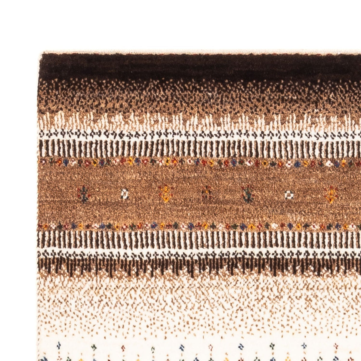 Gabbeh Tapijt - Loribaft Perzisch - Koninklijke - 128 x 85 cm - veelkleurig